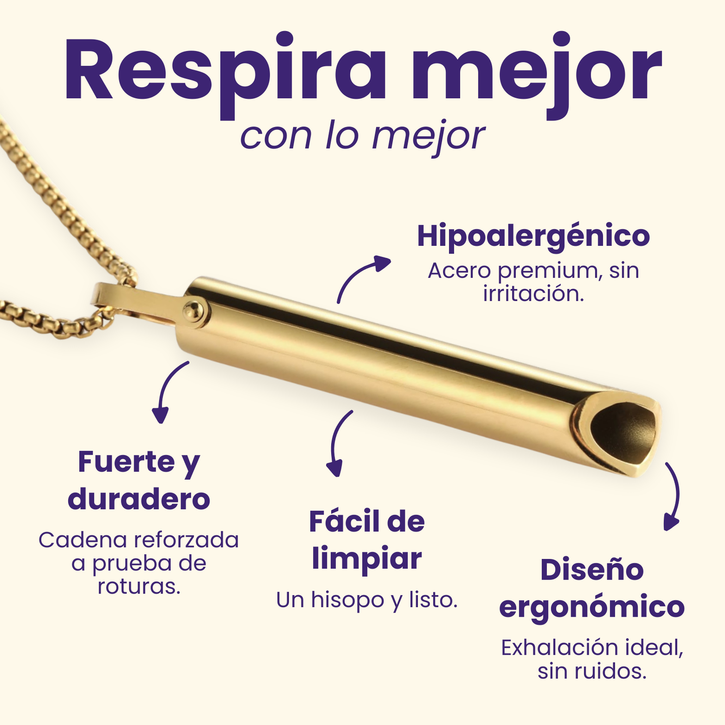 Calm Breath™ - Collar de respiración
