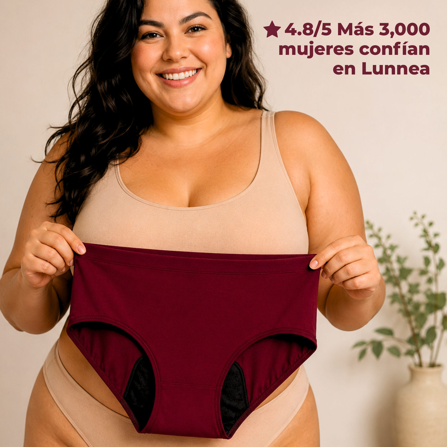 Lunnea: Calzón menstrual reutilizable